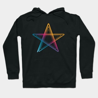 Abstract form - Star Hoodie